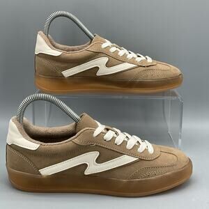 NEW Madden Girl Women’s Giia Low Top Sneakers Dark Taupe Size 6.5